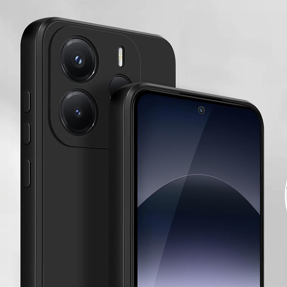 Case for Xiaomi Redmi Note 14 4G, Silicone Lite, black