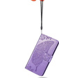 Flip case for Motorola Edge 50 Neo / Motorola ThinkPhone 25, Butterfly, purple