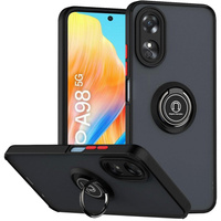 Case for Oppo A98 5G, Frosted Ring, black