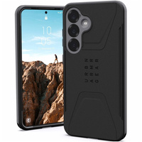 Case Urban Armor Gear for Galaxy S25, Civilian, black