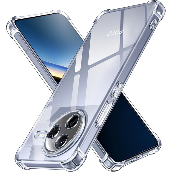 Case for Xiaomi Poco F7 Pro, Dropproof, transparent