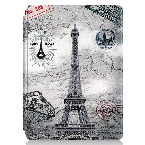 Case for Microsoft Surface Go 3/Go 2/Go, Smartcase, Eiffel Tower