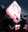 Magnetic Case for iPhone 16E, MagSafe, pink + 9H tempered glass