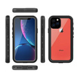 IP68 Waterproof Case for iPhone 11 Pro, Redpepper Dot+, black