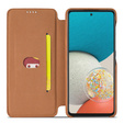 Flip case for Samsung Galaxy A53 5G, LC.IMEEKE, brown