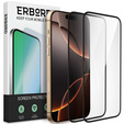 2x Ceramic ERBORD Hybrid Glass for iPhone 17 Pro/17/16 Pro