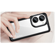 Case for Asus Zenfone 9 5G / 10 5G, Fusion Hybrid, transparent / black