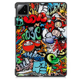 Case for Xiaomi Pad 6S Pro 12.4, Smartcase, graffiti