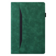 Case for Lenovo Tab P11 Pro Gen 2 TB132FU TB132XU 11.2", Classic, with space for stylus, green