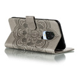 Flip case for Xiaomi Redmi Note 9s/ 9 Pro, Mandala Flower, grey