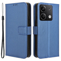Flip case for Xiaomi Redmi Note 13 5G, Wallet Smart Magnet, blue