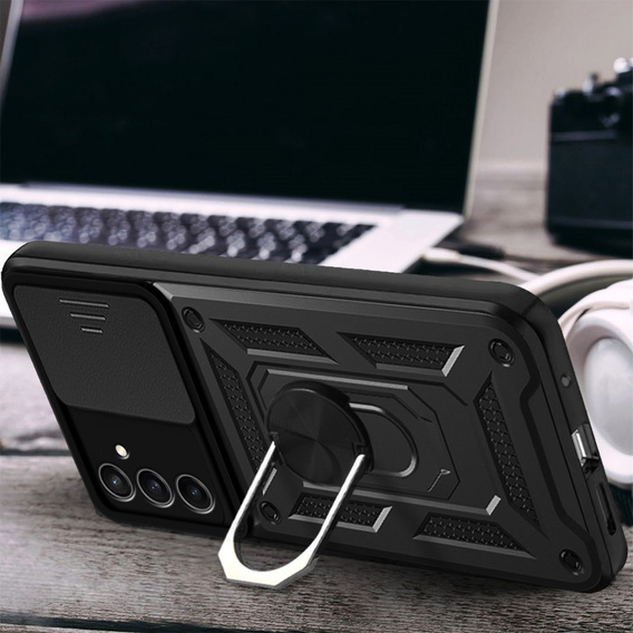 Case for Samsung Galaxy S25 FE, CamShield Slide, black