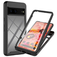 Case for Google Pixel 7, Shockproof, with film, black