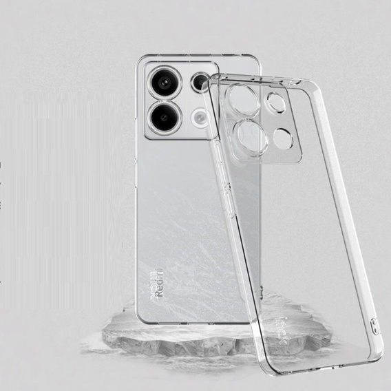 IMAK Case for Xiaomi Redmi Note 13 Pro 5G, UX-5 Series Slim, transparent