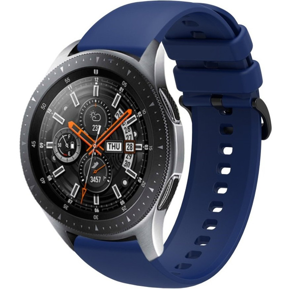 Silicone strap for Huawei Watch GT Runner / GT 3 46mm, Midnight Blue
