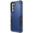 Armored case for Samsung Galaxy S23, Dual-Layer, dark blue