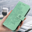 Flip case for Samsung Galaxy A54 5G, Mandala Flower, green