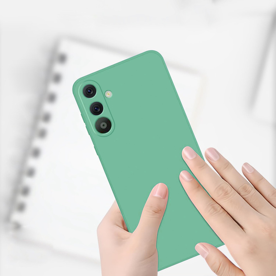 Case for Samsung Galaxy A36 5G, Silicone Lite, blue
