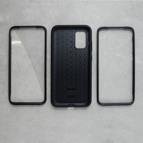 Case for Samsung Galaxy S20+ Plus, Suritch Basic (Two Frames), black