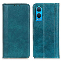 Flip case for OnePlus Nord CE4 Lite, Split Leather, green