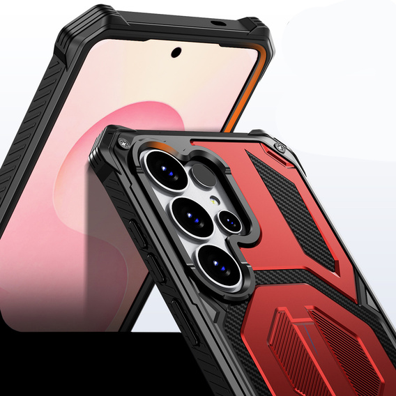 MagSafe-compatible protective case with stand for Samsung Galaxy S26 Ultra