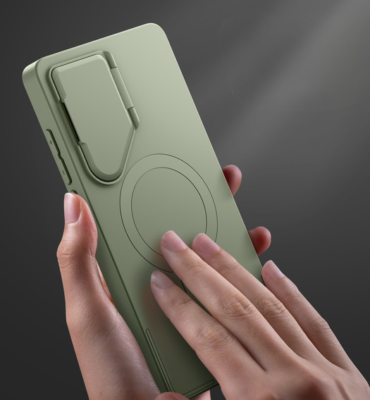 Case for Samsung Galaxy S25 Ultra, Suritch Shockproof, for MagSafe, green