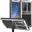 Armored case for Samsung Galaxy S25 Ultra, R-JUST, silver