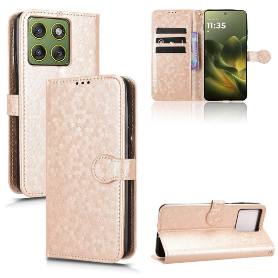 Wallet Rhombus flip case for Motorola Edge 70