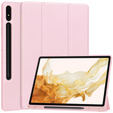 Case for Samsung Galaxy Tab S10+ Plus, Smartcase with stylus space, pink