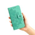 Flip case for Samsung Galaxy A53 5G, Mandala Flower, green
