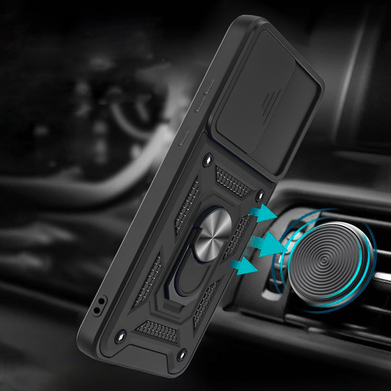 Case for Xiaomi Poco X7 Pro 5G, CamShield Slide, black