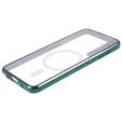 Magnetic Dual Glass MagSafe case for Samsung Galaxy S22, green