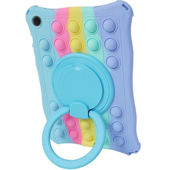 Kids case for Samsung Galaxy Tab A11 / A9, Bubble, multicolor