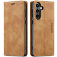 Case for Samsung Galaxy A55, ERBORD Vintage, brown + Screen Glass