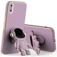 Case for iPhone X / XS, Astronaut, purple