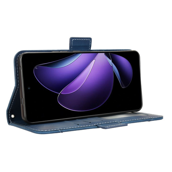 Flip case for Oppo Reno 13F / Oppo Reno 13FS, Card Slot, dark blue