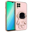 Case for Xiaomi Mi 10 Lite, Astronaut, pink rose gold