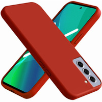 Case for Samsung Galaxy S22+ Plus 5G, Silicone Lite, red