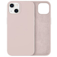 Case for iPhone 14, Silicone Lite, pink
