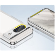 Case for Google Pixel 8, Fusion Hybrid, with camera protection, transparent