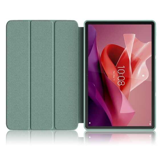 Case for Lenovo Tab P12, Smartcase with stylus space, green
