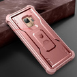 Armored case for Samsung Galaxy S9, Dexnor Full Body, pink