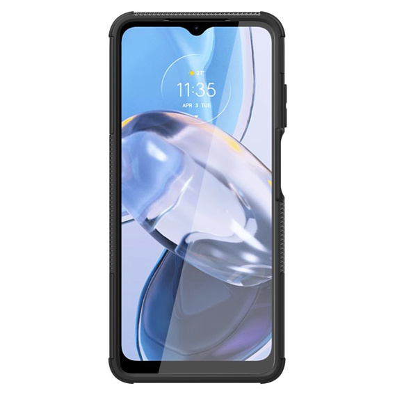 Case for Motorola Moto E22 / E22i, Tire Armor, black