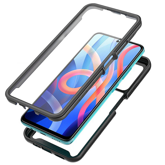 Case for Xiaomi Poco M4 Pro 5G / Redmi Note 11S 5G, Shockproof, with film, blue