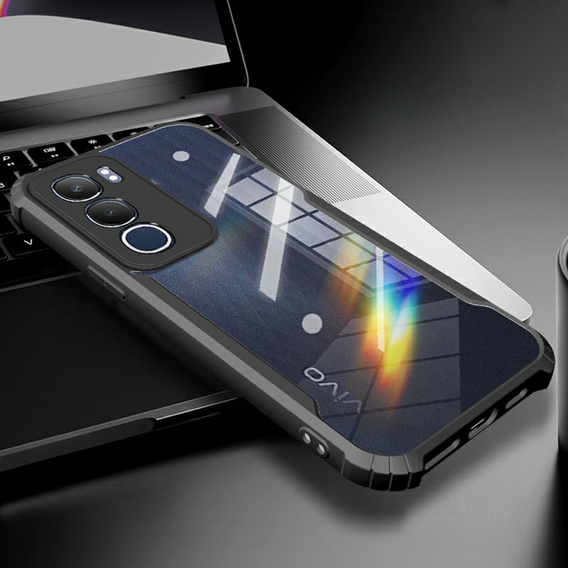 Case for Vivo Y19s, AntiDrop Hybrid, black