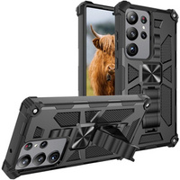 Case for Samsung Galaxy S23 Ultra, Armor Kickstand, black