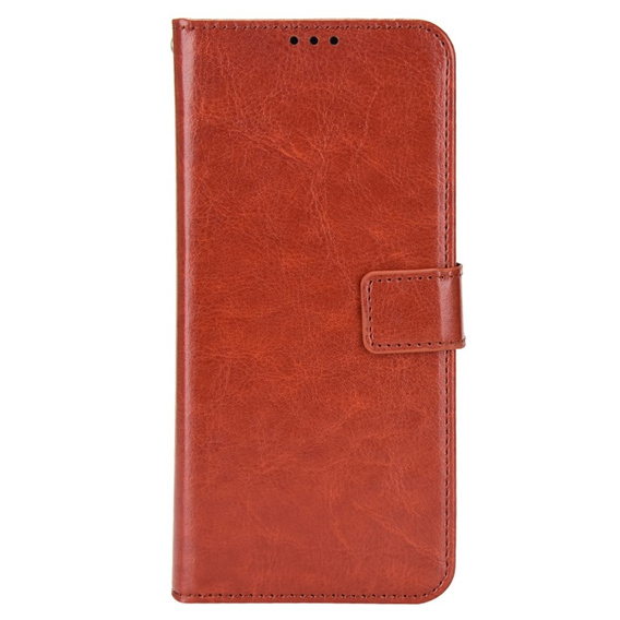 Flip case for Infinix Note 12 5G, Crazy Horse Wallet, brown