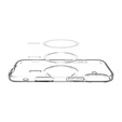 Spigen Case for iPhone 17, Liquid Crystal MagSafe, Clear/White