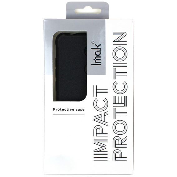 IMAK case for Motorola Edge 40 Neo, Dropproof, black