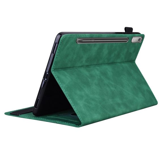 Case for Lenovo Tab P11 Pro Gen 2 TB132FU TB132XU 11.2", Classic, with space for stylus, green